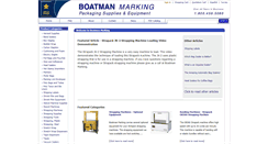 Desktop Screenshot of boatmanmarking.com