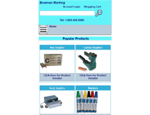 Tablet Screenshot of espanol.boatmanmarking.com